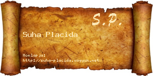 Suha Placida névjegykártya